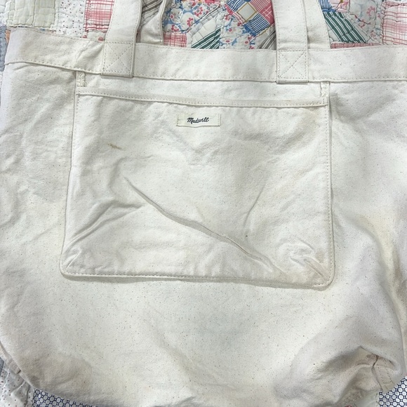 Madewell Insider Cotton Tote Rainbow Wave - Picture 10 of 11